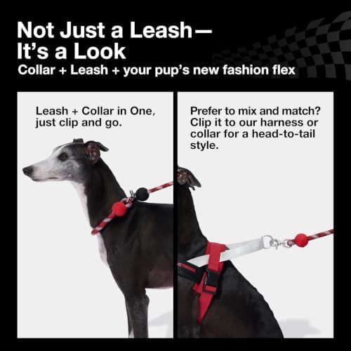 VETRESKA Hands-Free Red Dog Leash, 8FT Rope Leash - Image 6