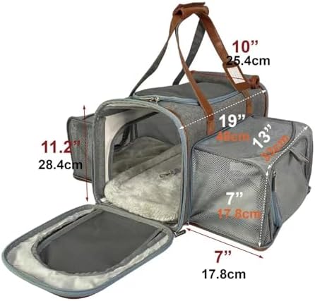 Mr. Peanut's Big Apple XL Double Expandable Pet Carrier - Image 6