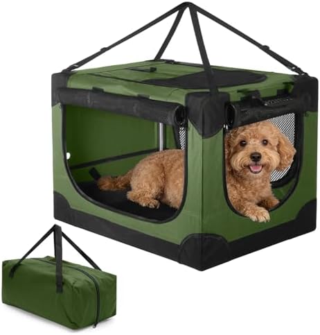 24" Small Dog Crate, Portable Crate by unidevice