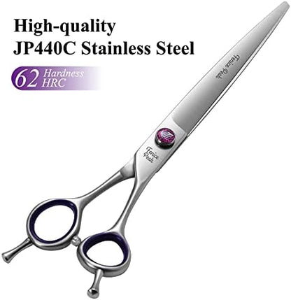 8'' Straight Dog Grooming Scissors - Image 5