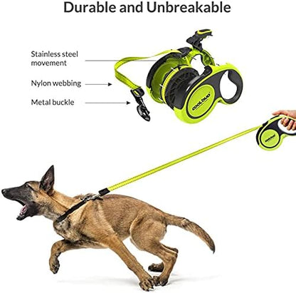Retractable Dog Leash 360°Tangle-Free 16ft Heavy Duty Pet Walking Leash - Image 2