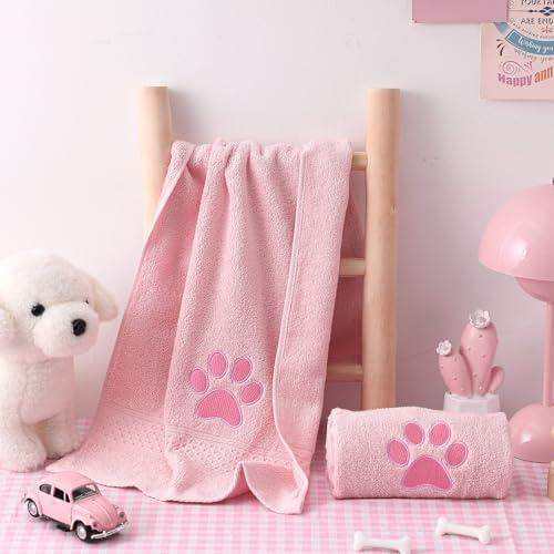 SmoothNovelty 2 Pcs Dog Paw Hand Towels - Image 2