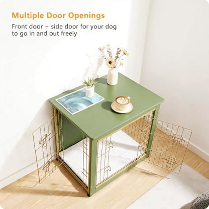 27" Dog Crate Furniture, Dog Kennel Indoor, - Image 6