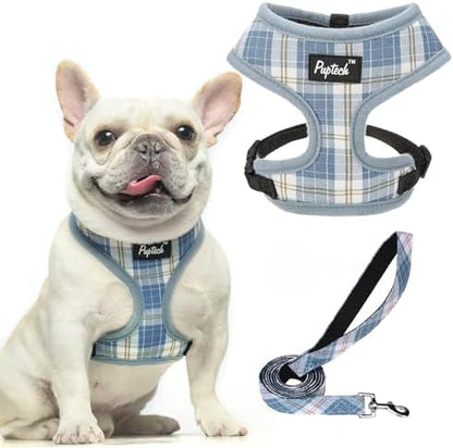 PUPTECK Small Dog Harness and Leash Set No Pull by PUPTECK