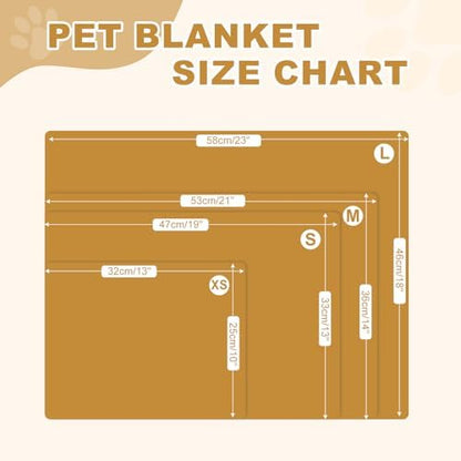 Dog Cat Bed Mat, Soft Coral Fleece Pet Cushion Pad - Image 4