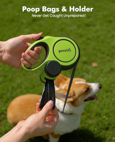 Pecute Chew Proof Retractable Dog Leash 16.4ft - Image 3