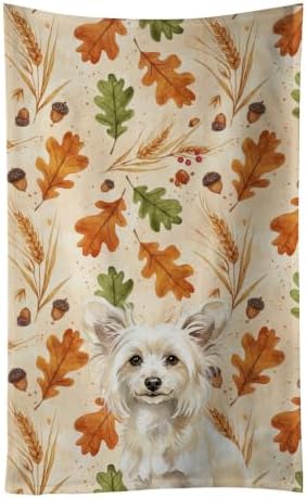 Caroline's Treasures Chinese Crested Dogs Kitchen Towel 15x25 in by CarolinesTreasures