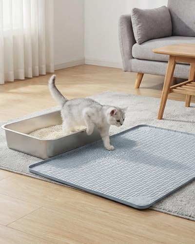 ANWA Waterproof 34" x 22" Large Litter Box Mat, Silicone Litter Mat - Image 6