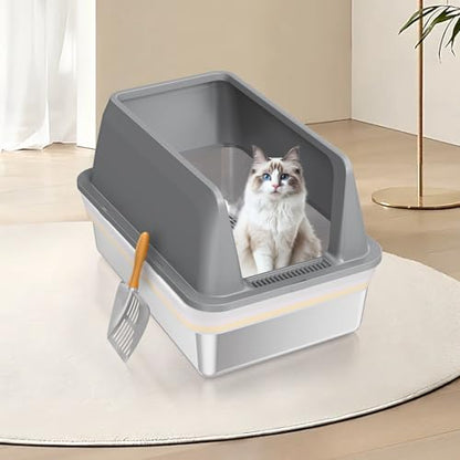 Stainless Steel Sifting Litter Box - Image 6