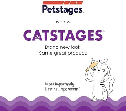 Catstages Grass Patch Hunting Box Cat Toy, Faux Grass & 3 Balls - Image 2