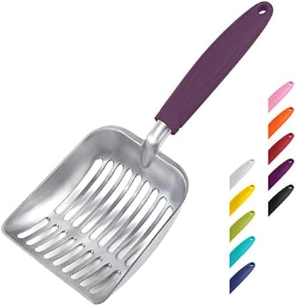 WePet Cat Litter Scoop, Aluminum Alloy Sifter, Kitty Metal Scooper, Deep Shovel by WePet