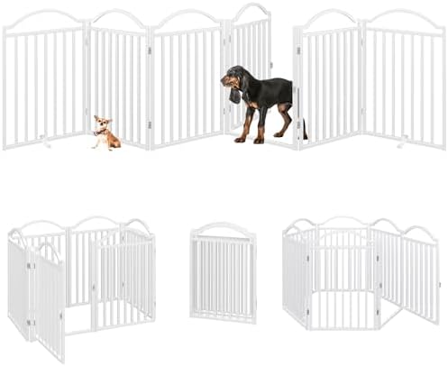 BHG Metal No-Assembly Freestanding Dog Gate - Image 2