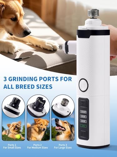Electric Dog Nail Grinder for Small Medium Large Breeds - Image 3