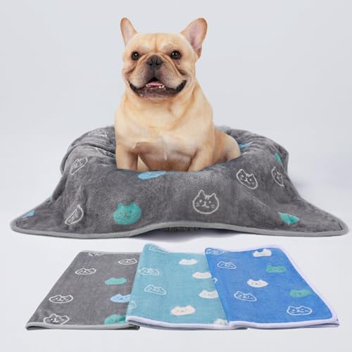 Luciphia 3 Pack Cute Cat Blankets Cozy Small Throw - Image 5
