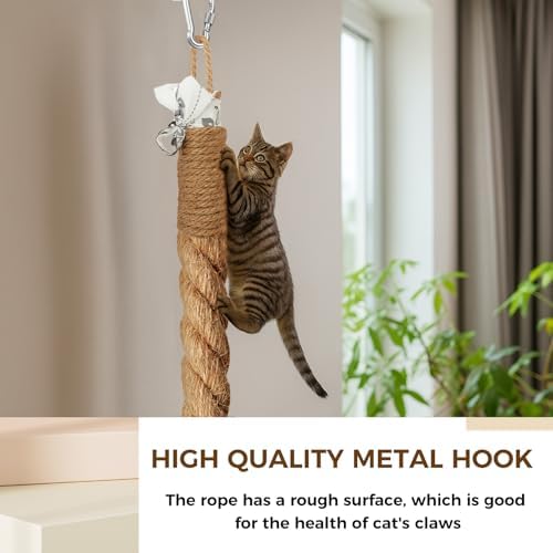 Weysat 2'' x 8.9 ft Cat Climbing Rope - Image 5