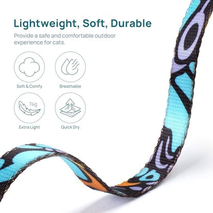 PetThem Adjustable Cat Harness and Leash Set Escape Proof - Image 3