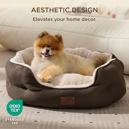 Bedsure Small Dog Bed Washable, Round Cat Beds - Image 5