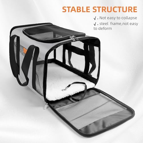 YUNIQUE Soft-Sided Cat & Dog Carrier - Image 4