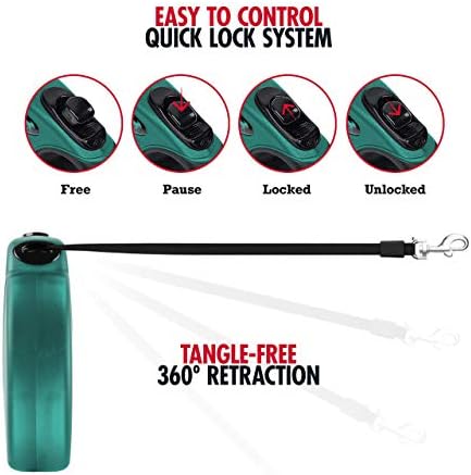 Tuff Pupper Heavy Duty Retractable Dog Leash | 16 ft Dog Leash - Image 5