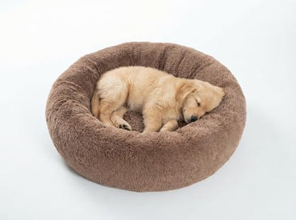 SAVFOX 23 inches Calming Donut Dog Bed by SAVFOX