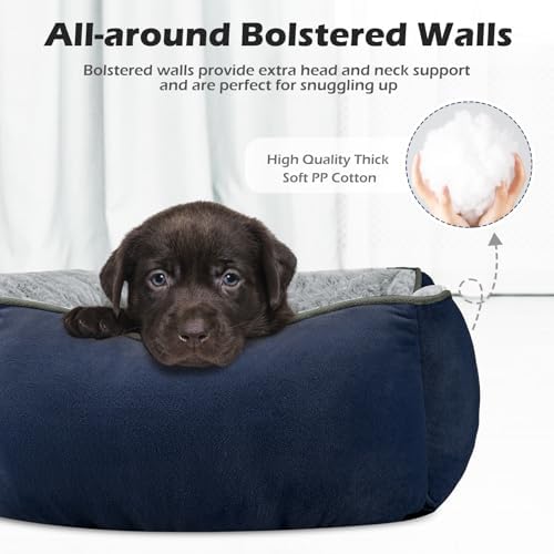 INVENHO Small Dog Bed Rectangle Washable Orthopedic Soft Calming Sleeping - Image 2