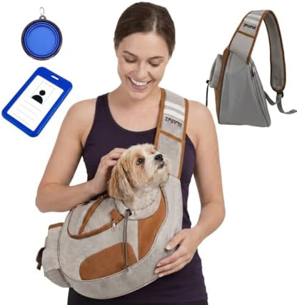 Dog Sling Carrier by Unknown
