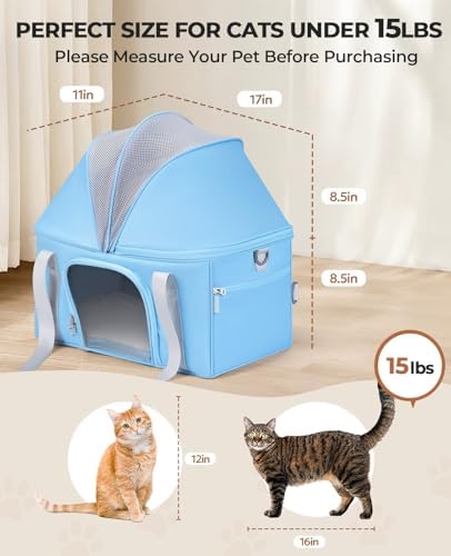 BurgeonNest Top-Expandable Cat Carrier - Image 2