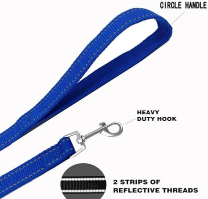 Nylon Training Dog Leash for Small Medium Dogs, 15ft 20ft 30ft 50ft 100ft - Image 4