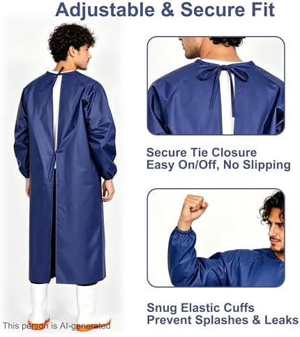 SUJAN PVC Coated Work Apron Waterproof Coverall - Image 3