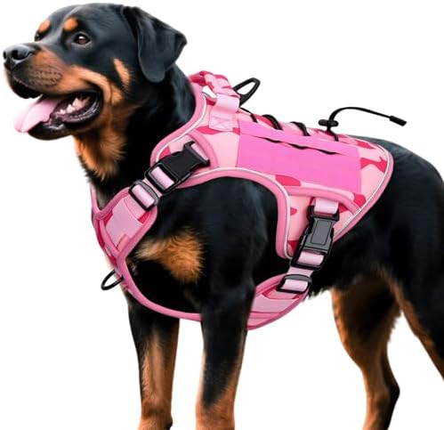 Heavy-Duty Tactical Dog Harness by Bruvoalon