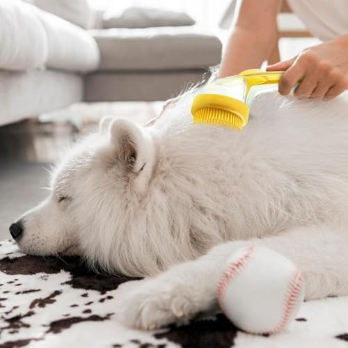 Pet Bath Brush with Shampoo Dispenser, 2026 New Dog Bath Brush Soft Silicone - Image 6