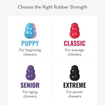 KONG Classic Stuffable Dog Toy, Natural Rubber, - Image 6