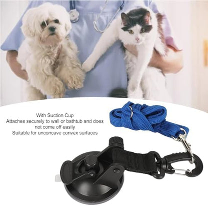 Dog Bathing Tether with Suction Cup, Adjustable Pet Bath Restraint Leash Puppy - Image 4