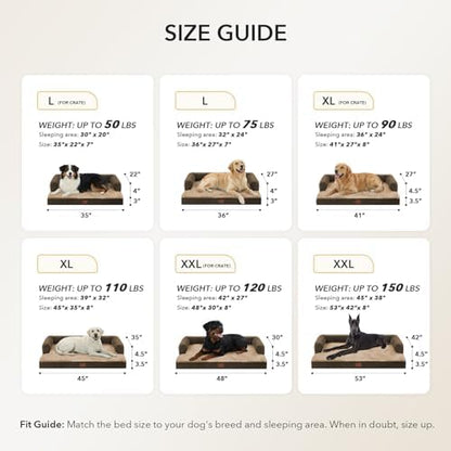 Orthopedic Washable Dog Bed for Extra Large Dogs - Image 5