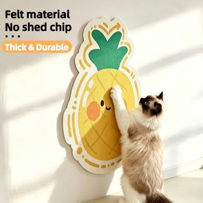 Cute Cat Scratching Mat Pineapple Wall Cat Scratcher - Image 3