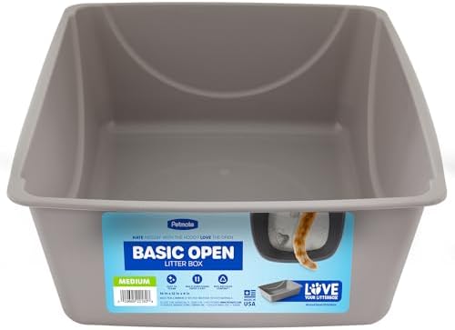 Petmate Open Cat Litter Box by Petmate