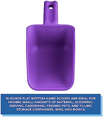 Vikan Remco 63008 Color-Coded Plastic Hand Scoop - Image 3