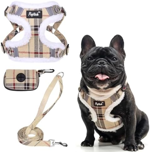 PUPTECK Dog Harness and Leash Set Medium Sized, Step in No Pull Adjustable by PUPTECK