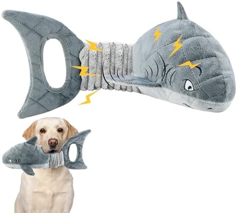 LEGEND SANDY Large Squeaky Dog Toys to Keep Them Busy, Interactive Plush Dog Toy by LEGENDSANDY