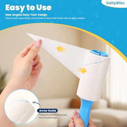 Extra Sticky Lint Roller for Pet Hair, 500 Sheets - Image 3