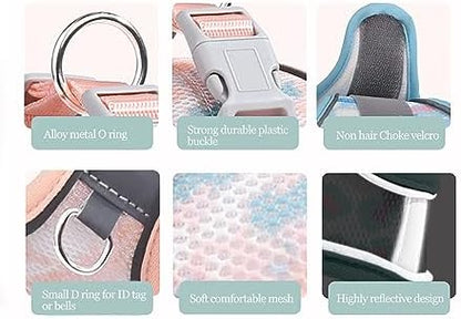 Step in Mesh Dog Harness and Leash Set - Image 5