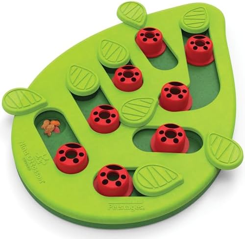 Catstages Nina Ottosson Buggin’ Out Puzzle & Play Cat Toy Treat Puzzle by Catstages