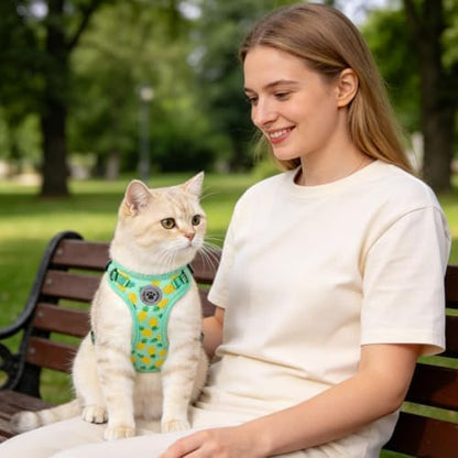 BEAUTYZOO Cat Harness and Leash Set, Escape Proof and Adjustable - Image 6