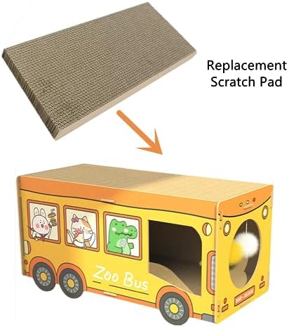SHENGOCASE 4-Pack 10.8" x 25.6" Extra Large Long Replacement Cat Scratch Pad - Image 3