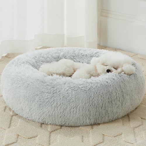 WNPETHOME Medium Round Calming Dog Bed Cat Bed by WNPETHOMEPETSHOME