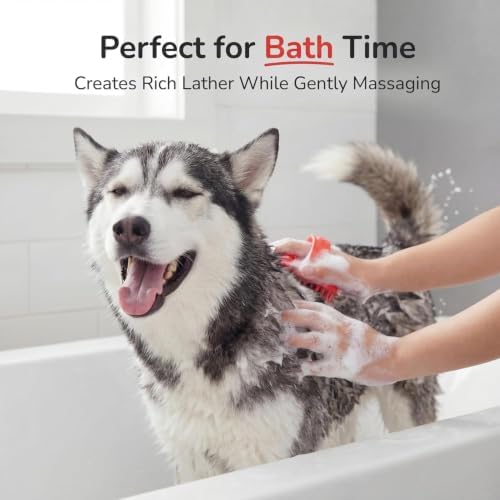 Pets&Goods Rubber Pet Grooming Brush - Image 5