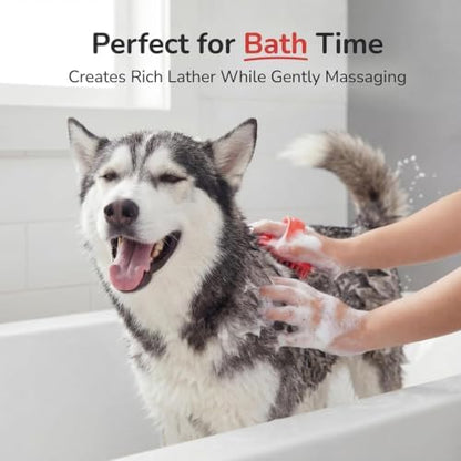 Pets&Goods Rubber Pet Grooming Brush - Image 5