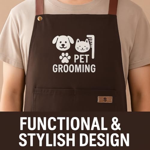 Waterproof Dog Grooming Apron - Image 4