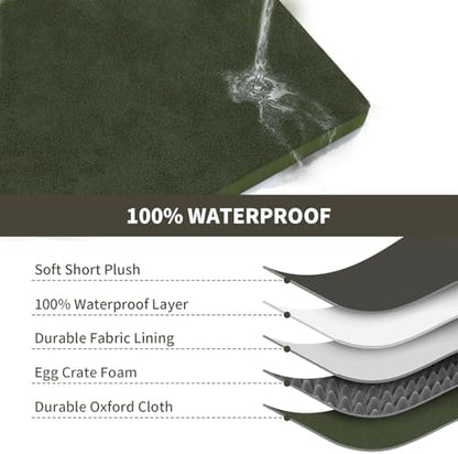 Waterproof Orthopedic Dog Crate Bed - Image 6