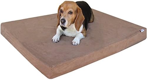 Dogbed4less Waterproof Memory Foam Dog Bed by Dogbed4less